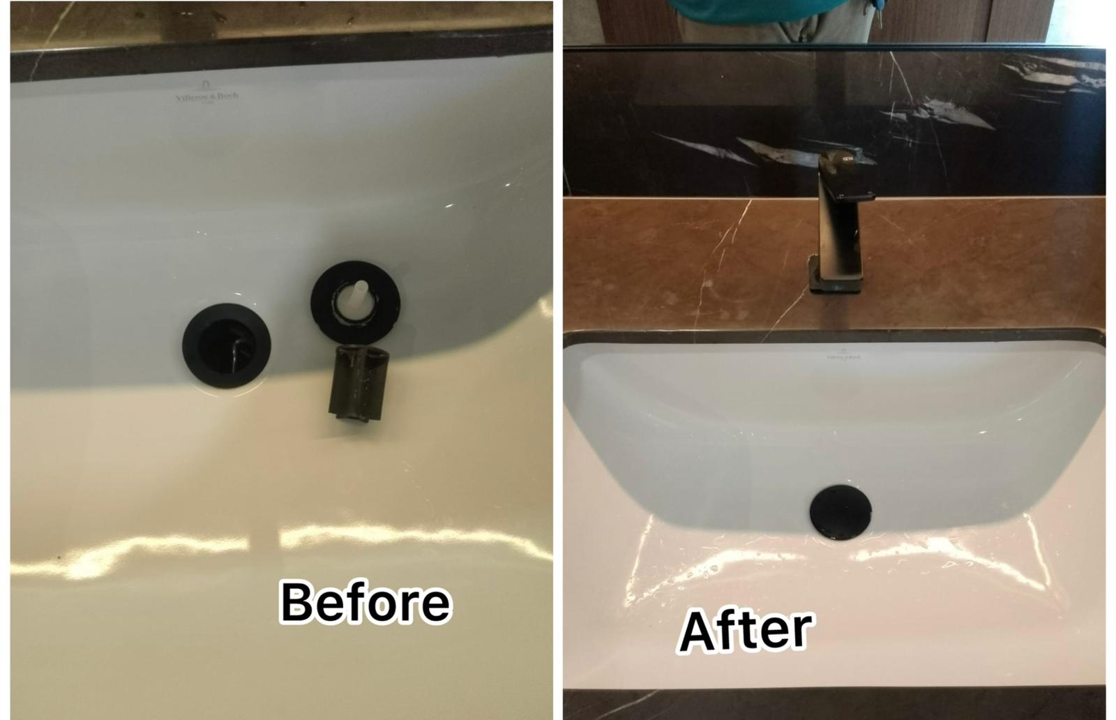 Bathroom Sink Repair & Faucet Installation Service in Singapore